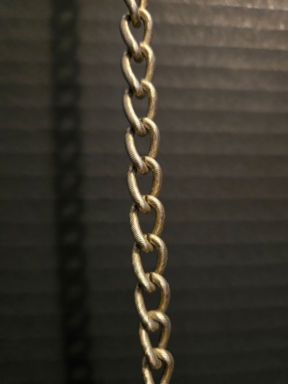 Necklace Light Weight Silver Color Chain Length 26" - Picture 2 of 2